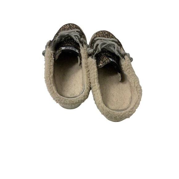Golden Goose Glitter Sherpa Lined Sneakers - Picture 4 of 7